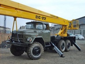 Фото автовышки компании