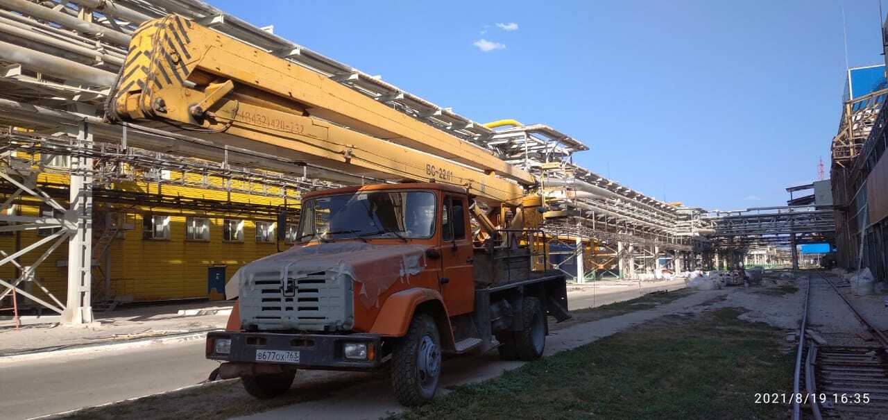 аренда автовышки на базе вездехода в Тольятти